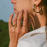 THE MALU RING  - solid gold