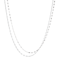 THE QUIN NECKLACE - sterling silver