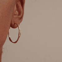 THE COCO HOOP - 18k gold vermeil