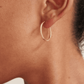 Gold hoop earrings, Golden earrings