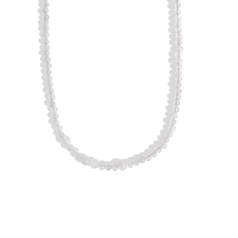 THE YUNA NECKLACE - White quartz