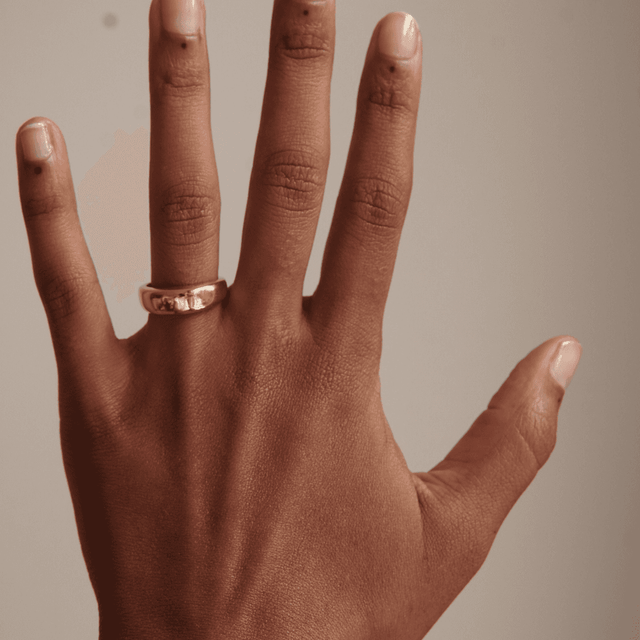 DE HARPER RING - 18k goud vermeil