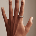 silver dome ring is a silver ring that is bold yet timeless