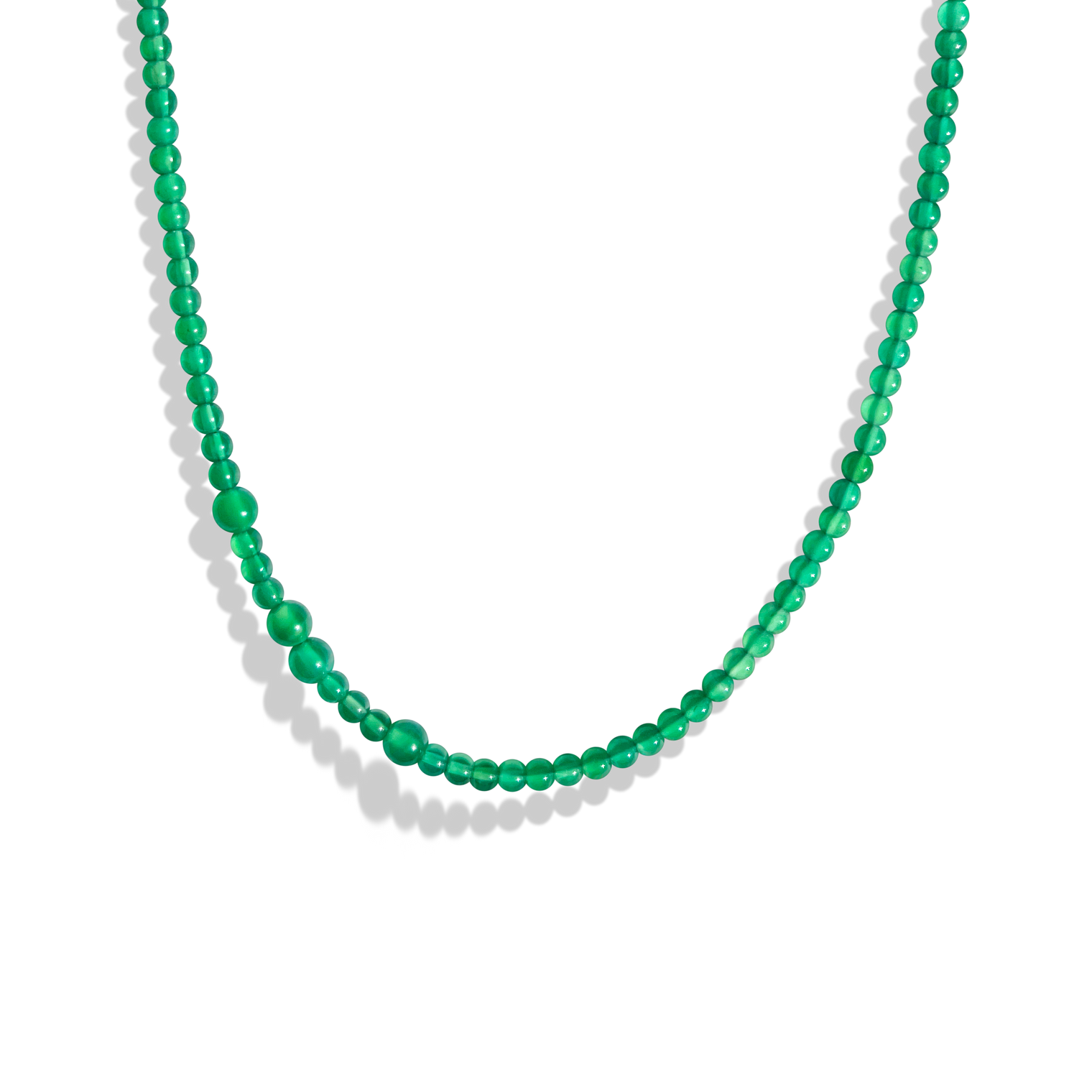 THE YUNA NECKLACE - Green quartz