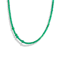 THE YUNA NECKLACE - Green quartz