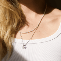 THE SCARLETT NECKLACE - sterling silver