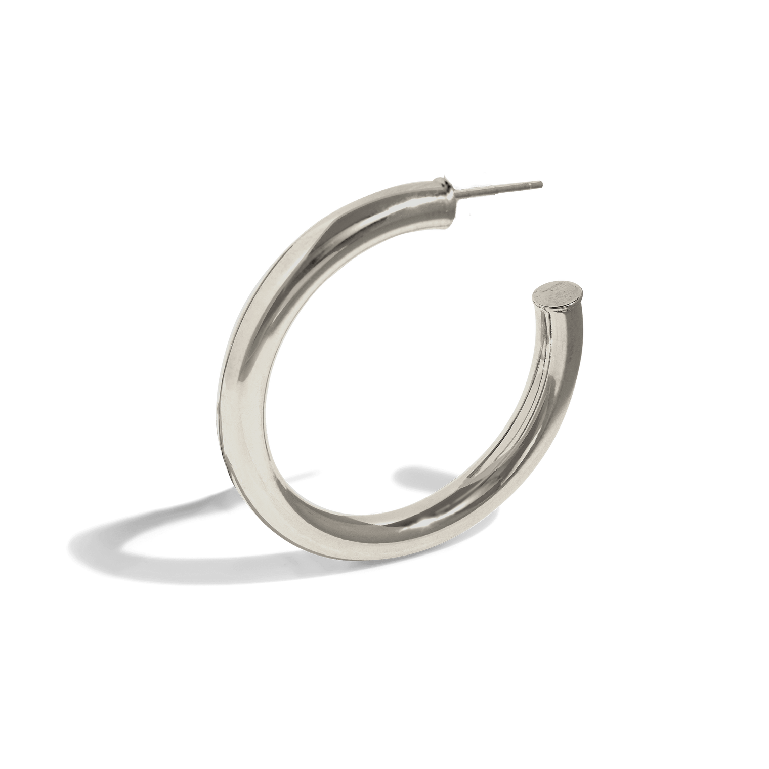 THE KENDAL HOOP L - sterling silver