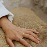 Smooth ring, Hypoallergenic jewelry