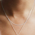 Chain necklace, Hypoallergenic jewelry