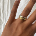 Uneven ring, Sustainable jewelry