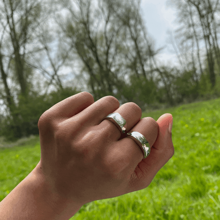 THE SPENCER RING - sterling silver - Bound Studios