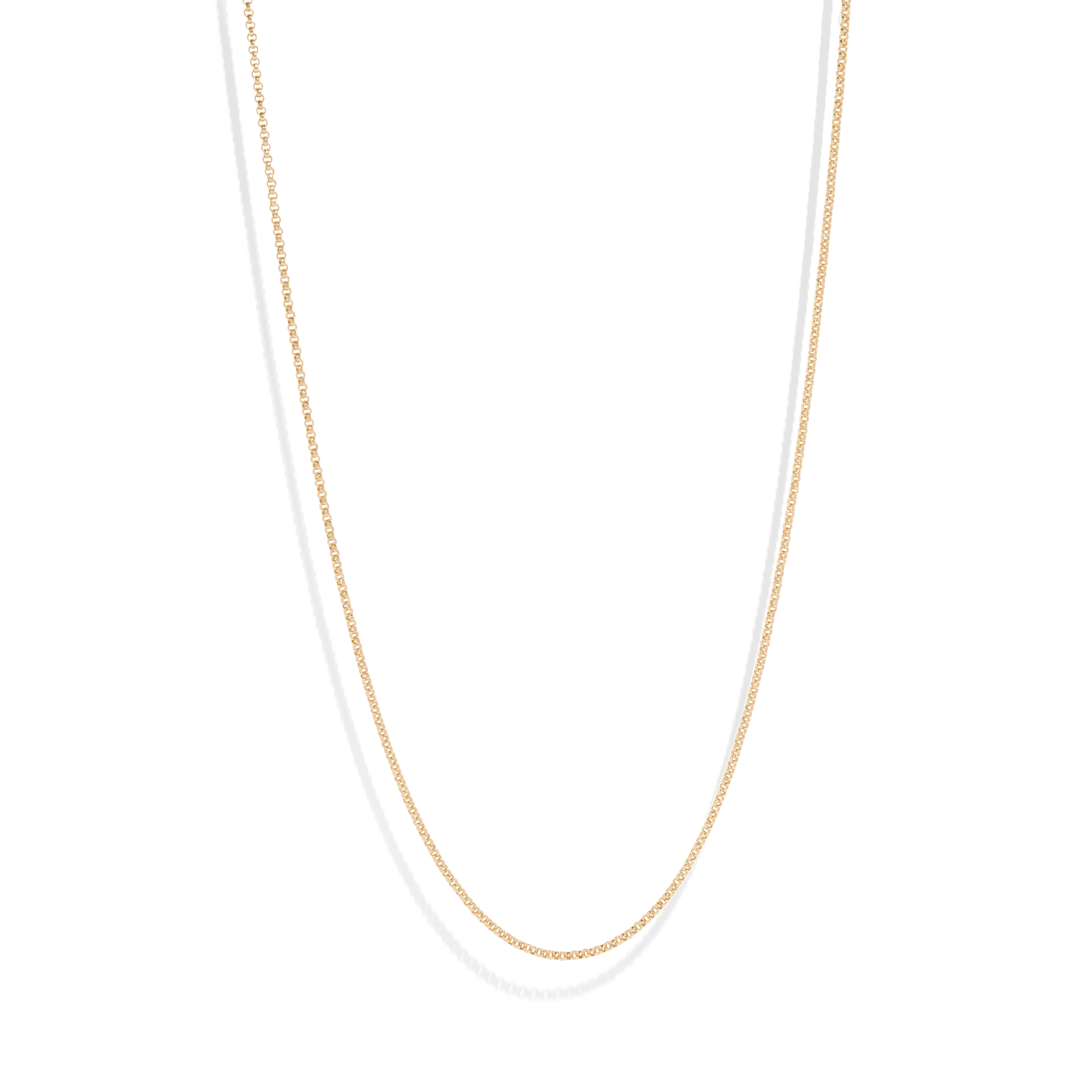 THE RILEY NECKLACE - Solid 14k gold - Bound Studios