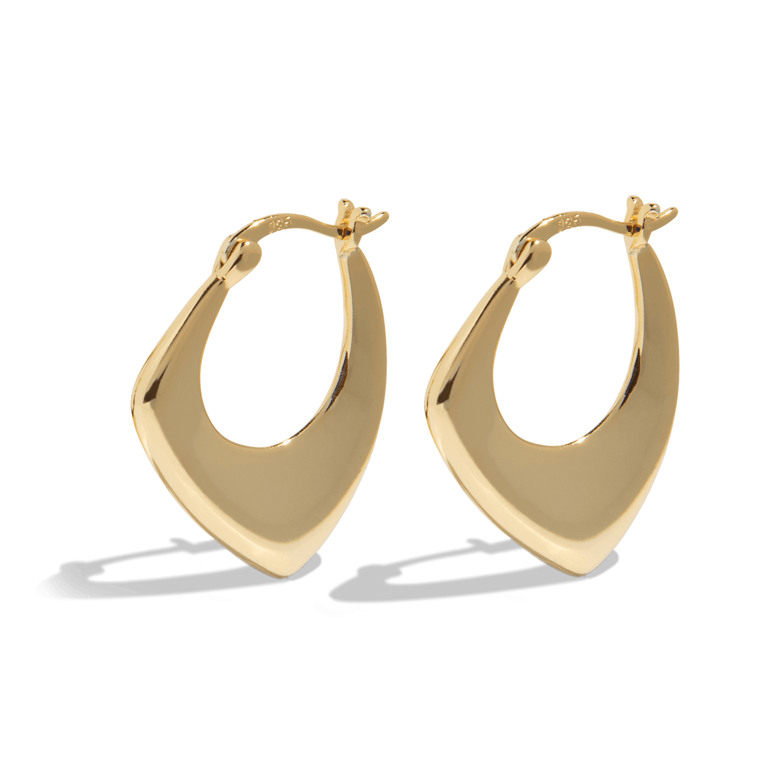 THE NOA HOOP  - 18k gold plated - Bound Studios