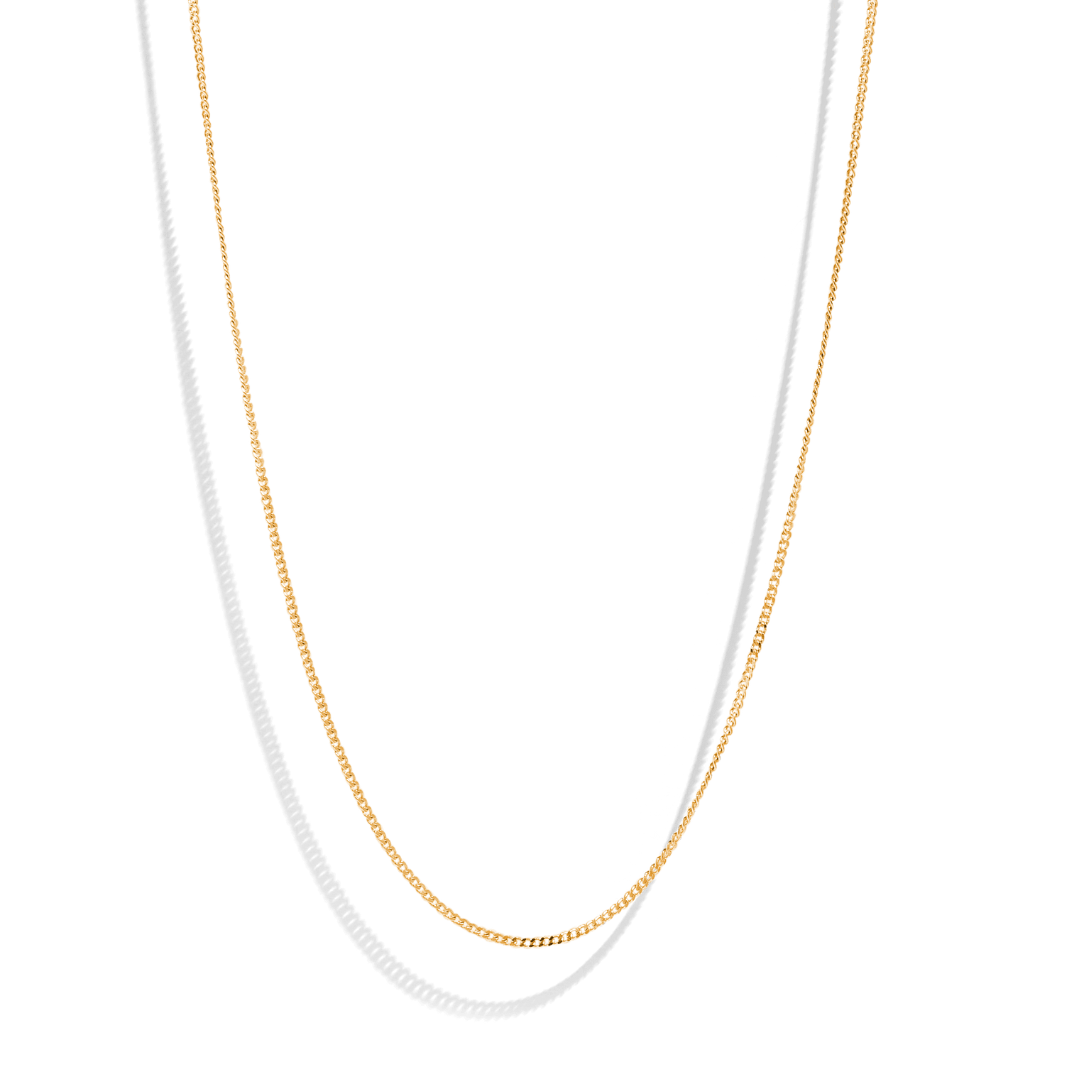 Chain necklace, Hypoallergenic jewelry, solid gold chain choker sustainable