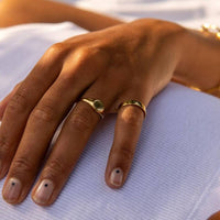 THE MALU RING  - 18k gold plated - Bound Studios