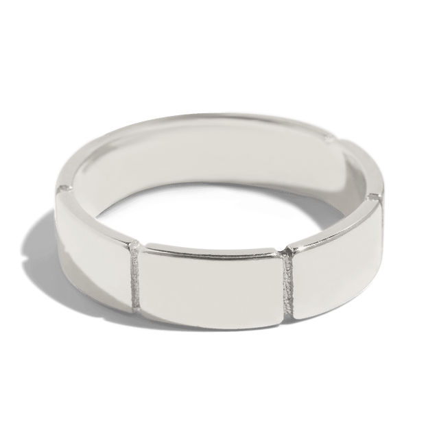 Smooth ring, Hypoallergenic jewelry