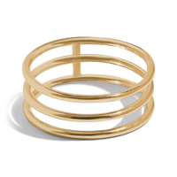 Triple ring, Sustainable jewelry