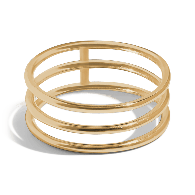 Triple ring, Sustainable jewelry