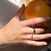 Dome ring, Sustainable jewelry